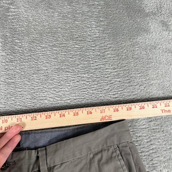 Banana Republic Emerson Chino Pants Mens 38x32 Gray Slim Fit Casual Trousers - Picture 9 of 12